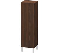 Duravit L-Cube armarios de media altura individuales, 1 puerta, apertura a la derecha, dimensiones variables, 250-500x200-363x901-1320mm, LC1190R6969, Color: Nogal cepillado Chapa de madera auténtica