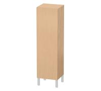 Duravit L-Cube armarios de media altura individuales, 1 puerta, apertura a la derecha, dimensiones variables, 250-500x200-363x901-1320mm, LC1190R3030, Color: Decoración roble natural