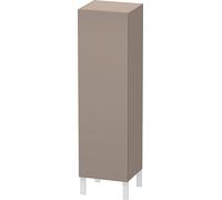 Duravit L-Cube armarios de media altura individuales, 1 puerta, apertura a la derecha, dimensiones variables, 250-500x200-363x901-1320mm, LC1190R4343, Color: Decoración Basalto Mate