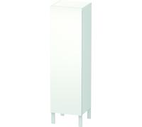 Duravit L-Cube armarios de media altura individuales, 1 puerta, apertura a la izquierda, dimensiones variables, 250-500x200-363x901-1320mm, LC1190L1818, Color: Blanco Mate Decoración