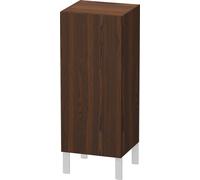 Duravit L-Cube armarios de media altura individuales, 1 puerta, apertura a la izquierda, dimensiones variables, 250-500x200-363x600-900mm, LC1189L6969, Color: Nogal cepillado Chapa de madera auténtica