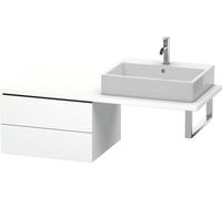 Duravit L-Cube Base para consola, anchura 620mm, profundidad 547mm, 2 cajones, LC583801111, Color: roble cachemir chapa de madera auténtica