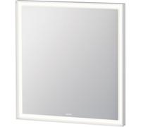 Duravit L-Cube espejo 65x70 cm rectangular con iluminación blanco LC738000000