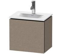 Duravit L-Cube Módulo mural LC6133, 440x311 mm, 1 puerta, con bisagra a la derecha, para Viu 073345, LC6133R1111, Color: roble cachemir chapa de madera auténtica