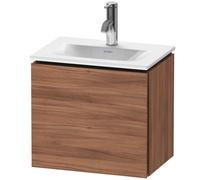 Duravit L-Cube Módulo mural LC6133, 440x311 mm, 1 puerta, con bisagra a la derecha, para Viu 073345, LC6133R7979, Color: Nogal natural decorado