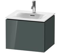 Duravit L-Cube Módulo mural LC6134, 520x421 mm, 1 extraíble, para Viu 234453, LC613403838, Color: Laca de alto brillo Dolomiti Grey