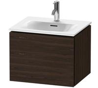 Duravit L-Cube Módulo mural LC6134, 520x421 mm, 1 extraíble, para Viu 234453, LC613406969, Color: Nogal cepillado Chapa de madera auténtica