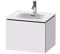 Duravit L-Cube Módulo mural LC6134, 520x421 mm, 1 extraíble, para Viu 234453, LC613408787, Color: Blanco Lila Seda Laca mate