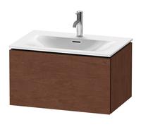 Duravit L-Cube Módulo mural LC6136, 720x481 mm, 1 extraíble, para Viu 234473, LC613601313, Color: Chapa de madera auténtica de nogal americano