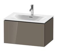 Duravit L-Cube Módulo mural LC6136, 720x481 mm, 1 extraíble, para Viu 234473, LC613608989, Color: Laca de color gris franela de alto brillo