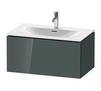 Duravit L-Cube Módulo mural LC6137, 820x481 mm, 1 extraíble, para Viu 234483, LC613703838, Color: Laca de alto brillo Dolomiti Grey
