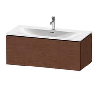 Duravit L-Cube Módulo mural LC6138, 1020x481 mm, 1 extraíble, para Viu 234410, LC613801313, Color: Chapa de madera auténtica de nogal americano