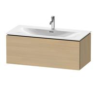 Duravit L-Cube Módulo mural LC6138, 1020x481 mm, 1 extraíble, para Viu 234410, LC613807171, Color: Roble mediterráneo Chapa de madera auténtica