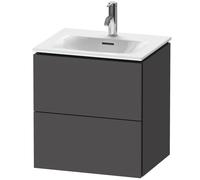 Duravit L-Cube Módulo mural LC6304, 520x421 mm, 2 cajones, para Viu 234453, LC630404949, Color: Grafito Mate Decoración