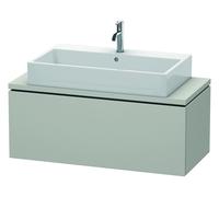 Duravit L-Cube mueble bajo lavabo para consola, Compacto, suspendido, 1 extraíble, 1020x400x477mm, LC580400707, Color: DecoraciÃ³n gris hormigÃ³n mate