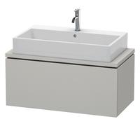 Duravit L-Cube mueble bajo lavabo para consola, Compacto, suspendido, 1 extraíble, 920x400x477mm, LC580300707, Color: DecoraciÃ³n gris hormigÃ³n mate