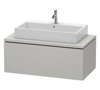 Duravit L-Cube mueble bajo lavabo para consola, suspendido, 1 extraíble, 1020x400x547mm, LC581400707, Color: DecoraciÃ³n gris hormigÃ³n mate