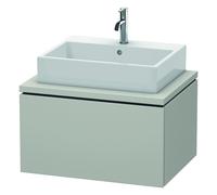 Duravit L-Cube mueble bajo lavabo para consola, suspendido, 1 extraíble, 720x400x547mm, LC581100707, Color: DecoraciÃ³n gris hormigÃ³n mate