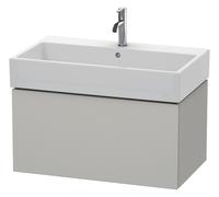 Duravit L-Cube mueble bajo lavabo suspendido, 1 cajón, 784x394x459mm, LC617700707, Color: DecoraciÃ³n gris hormigÃ³n mate