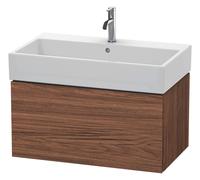 Duravit L-Cube mueble bajo lavabo suspendido, 1 cajón, 784x394x459mm, LC617702121, Color: DecoraciÃ³n en nogal oscuro