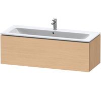 Duravit L-Cube mueble bajo lavabo suspendido, 1 extraíble, 1220x400x481mm, LC614303030, Color: Decoración roble natural