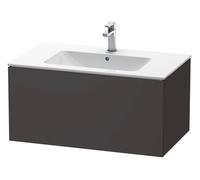 Duravit L-Cube mueble bajo lavabo suspendido, 1 extraíble, 820x400x481mm, LC614108080, Color: Decoración grafito supermate