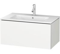 Duravit L-Cube mueble bajo lavabo suspendido, 1 extraíble, 820x400x481mm, LC614108484, Color: Decoración blanco supermate