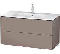 Duravit L-Cube armario 102x48.1x55 cm suspendido, para lavabo gris LC624204343