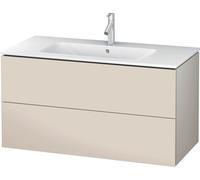 Duravit L-Cube mueble bajo lavabo suspendido, 2 cajones, 1020x550x481mm, LC624209191, Color: Taupe Mate DecoraciÃ³n