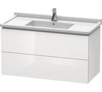 Duravit L-Cube armario 102x46.9x55.8 cm suspendido, para lavabo blanco LC626602222