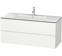 Duravit L-Cube armario 122x48.1x55 cm suspendido, para lavabo blanco LC624301818