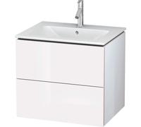Duravit L-Cube armario 62x48.1x55 cm suspendido, para lavabo blanco LC624002222