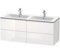 Duravit L-Cube armario 129x48.1x55 cm suspendido, para lavabo blanco LC625902222