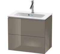 Duravit L-Cube armario 62x39.1x55 cm suspendido, para lavabo gris LC625608989