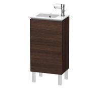 Duravit L-Cube Mueble de aseo vertical, 1 puerta, con bisagra a la derecha, 420mm, para Me by Starck 072343, LC6273R5353, Color: Decoración Castaño Oscuro