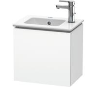 Duravit L-Cube Mueble de pared, 1 puerta, con bisagra a la izquierda, 420mm, para Me by Starck 072343, LC6272L1818, Color: Blanco Mate Decoración