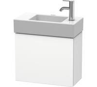 Duravit L-Cube Mueble de pared 48.0 x 24.0 cm, 1 puerta, para Vero Air 072450, LC6246R2727, Color: Laca blanca lila alto brillo