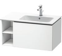Duravit L-Cube Mueble de pared 82,0 x 48,1 cm, 1 extraíble, lado estantería, para ME by Starck 234683 Lavabo a la derecha, LC619202020, Color: Albaricoque Perla seda laca mate