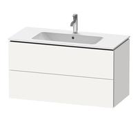 Duravit L-Cube Mueble de pared, anchura 1020mm, profundidad 481, 2 cajones, se ajusta a las necesidades del cliente. Artículo 233610, LC624201111, Color: roble cachemir chapa de madera auténtica