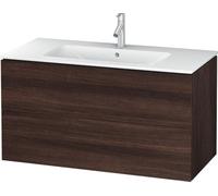 Duravit L-Cube Mueble de pared, anchura 1020mm, profundidad 481, 2 cajones, se ajusta a las necesidades del cliente. Artículo 233610, LC624205353, Color: Decoración Castaño Oscuro