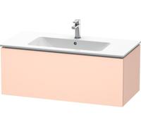 Duravit L-Cube Mueble de pared, anchura 1020mm, profundidad 481mm, 1 extraíble, se ajusta a la medida de las necesidades del cliente. Artículo 233610, LC614202020, Color: Albaricoque Perla seda laca m