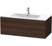 Duravit L-Cube Mueble de pared, anchura 1020mm, profundidad 481mm, 1 extraíble, se ajusta a la medida de las necesidades del cliente. Artículo 233610, LC614205353, Color: Decoración Castaño Oscuro