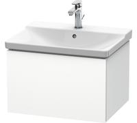 Duravit L-Cube Mueble de pared, anchura 620mm, profundidad 481, 1 extraíble, se ajusta a la medida. Artículo 233265, LC614401818, Color: Blanco Mate Decoración