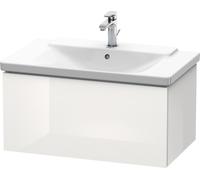 Duravit L-Cube Mueble de pared, anchura 820mm, profundidad 481, 1 extraíble, se ajusta a la medida. Artículos 233285, 233385 y 233485, LC614708585, Color: Laca blanca de alto brillo