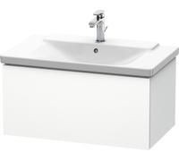 Duravit L-Cube Mueble de pared, anchura 820mm, profundidad 481, 1 extraíble, se ajusta a la medida. Artículos 233285, 233385 y 233485, LC614701818, Color: Blanco Mate Decoración