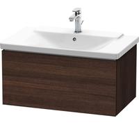 Duravit L-Cube Mueble de pared, anchura 820mm, profundidad 481, 1 extraíble, se ajusta a la medida. Artículos 233285, 233385 y 233485, LC614705353, Color: Decoración Castaño Oscuro