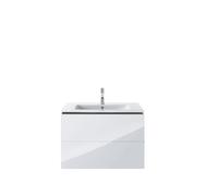 Duravit L-Cube Mueble de pared, anchura 820mm, profundidad 481, 2 cajones, se ajusta a las necesidades del cliente. Artículo 233683, LC624102222, Color: Decoración blanca de alto brillo