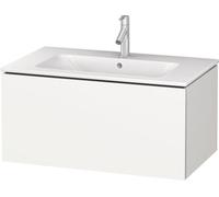 Duravit L-Cube Mueble de pared, anchura 820mm, profundidad 481mm, 1 extraíble, se ajusta a las necesidades de los clientes de"Me by Starck". Artículo 233683, LC614101818, Color: Blanco Mate Decoración