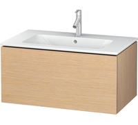 Duravit L-Cube Mueble de pared, anchura 820mm, profundidad 481mm, 1 extraíble, se ajusta a las necesidades de los clientes de"Me by Starck". Artículo 233683, LC614101212, Color: Roble cepillado Chapa