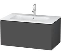 Duravit L-Cube Mueble de pared, anchura 820mm, profundidad 481mm, 1 extraíble, se ajusta a las necesidades de los clientes de"Me by Starck". Artículo 233683, LC614104949, Color: Grafito Mate Decoració